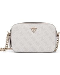 Guess - Umhängetasche mit Logo-Schild - Lyst