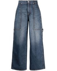 Stella McCartney - Jeans mit weitem Bein - Lyst