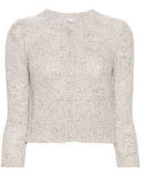 Peserico - Cardigan con paillettes - Lyst