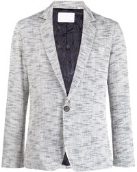 Private Stock - The Rene Notched-lapels Blazer - Lyst