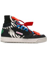 Off-White c/o Virgil Abloh Zapatillas altas Off Court 3.0 - Negro