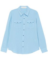 God's True Cashmere - Cashmere Flap-Pocket Shirt - Lyst