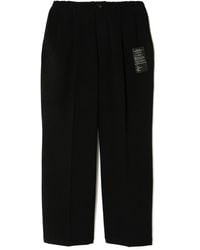 N. Hoolywood - Logo-Appliqué Trousers - Lyst