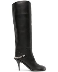 Stella McCartney - Ladies Ryder Knee-High Stiletto Boots - Lyst
