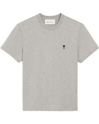 Ami Paris - Cotton Ami De Coeur T-Shirt - Lyst