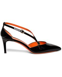 Santoni - Zapatos de tacón con puntera en punta - Lyst