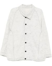 CROQUIS - Distressed Shirt Jacket - Lyst