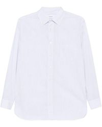 Lardini - Striped Button-Down Shirt - Lyst
