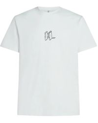KARL LAGERFELD - Monogram Pajama T-Shirt - Lyst