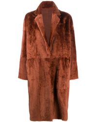 Sprung Freres Reversible Single-breasted Coat - Red