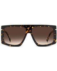 Victoria Beckham - Square-Frame Sunglasses - Lyst