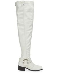 Moschino - Buckle-Strap Boots - Lyst