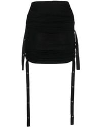 Dion Lee - Doric Ruched Midi Skirt - Lyst
