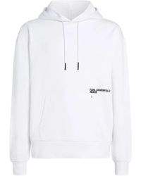 Karl Lagerfeld - Hoodie Mit Grafischem Print - Lyst
