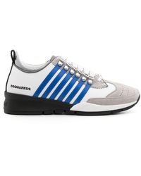 DSquared² - Boxer Striped Low-top Sneakers - Lyst