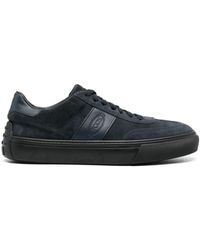 Tod's - Logo-stamp Low-top Sneakers - Lyst