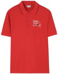 Burberry - Heart Knight Cotton Polo Shirt - Lyst