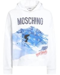 Moschino - X Snoop Dogg Graphic-Print Hoodie - Lyst