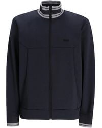 BOSS - Jersey con cremallera - Lyst