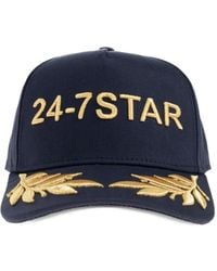 DSquared² - Gorra 24-7 Star con aplique de hoja - Lyst