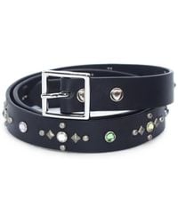 HTC - Doheny Stud-Embellished Leather Belt - Lyst