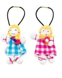 Amir Slama - Doll-Appliqué Hair Tie - Lyst