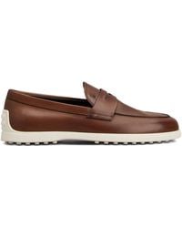 Tod's - Penny-Bar Loafers - Lyst