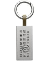 MM6 by Maison Margiela - Numeric Tag Keyring - Lyst