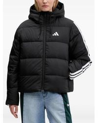 adidas - Logo-Detail Puffer Jacket - Lyst