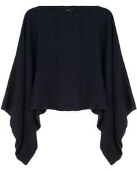 Voz - Solid Cropped Jumper - Lyst