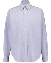 McQueen - Overhemd Met Studs - Lyst