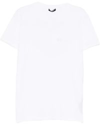 Balmain - Logo-Patched Crew Neck T-Shirts - Lyst
