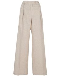 PT Torino - Pantalon Ample À Design Plissé - Lyst