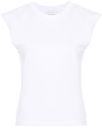 Rabanne - Chain-detail Cotton T-shirt - Lyst