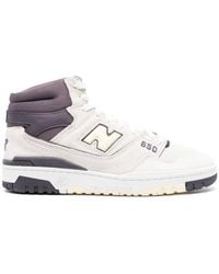 New Balance - 650 High-top Leather Sneakers - Lyst