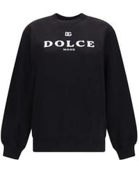 Dolce & Gabbana - Logo-Print Sweatshirt - Lyst