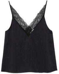 forte_forte - Lace-Trim Top - Lyst