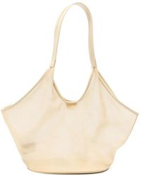 Aesther Ekme - Large Phantom Mesh Leather-Trim Tote Bag - Lyst