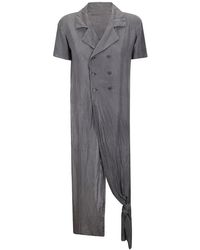 Limi Feu - Blazer Doppiopetto Lungo - Lyst