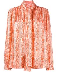 Marni Sweatshirt mit Kordelzug - Orange