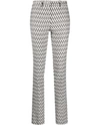 Missoni - Pantalones de vestir con tejido en zigzag - Lyst