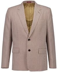 Gucci - Gingham-Pattern Blazer - Lyst