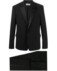 Saint Laurent - Silk-trimmed Tuxedo Jacket - Lyst