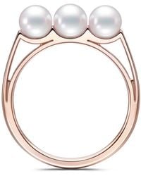 Tasaki - Balance Light Ring Mit Perlen - Lyst