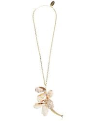 DSquared² - Shell-Pendant Cable-Link Necklace - Lyst