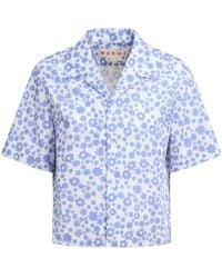 Marni - Camicia Con Stampa - Lyst