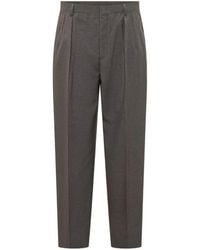 Cellar Door - Lucio Pleated Trousers - Lyst