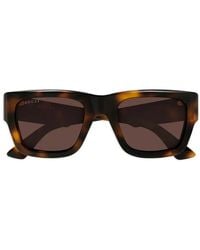 Gucci - Logo-Detail Sunglasses - Lyst
