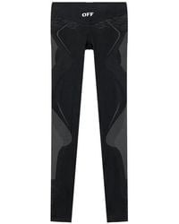 Off-White c/o Virgil Abloh - Racing Seamless Leggings - Lyst
