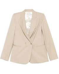 forte_forte - Double-Breasted Jacket - Lyst